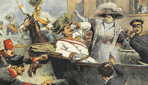 How the Assassination of Archduke Franz Ferndinand led to the。